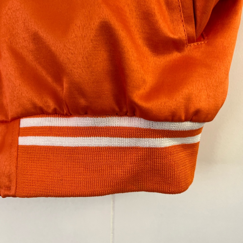 Tennessee VOLS Orange Varsity Bomber Style Jacket with Logo Size Medium - Picture 2 of 16